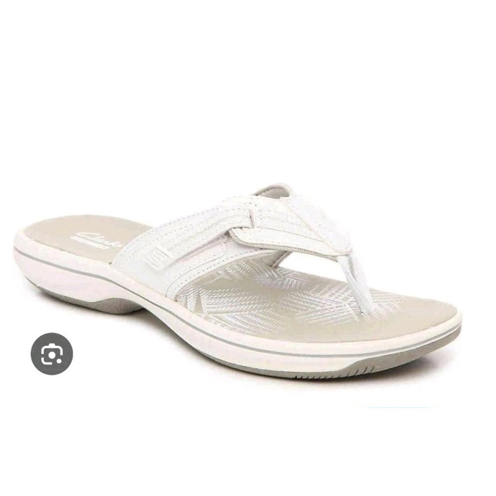 Sandali sportivi CLOUDSTEPPERS by Clarks Breeze bianco avorio taglia 8M ottime condizioni