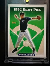 Topps 1993 Derek Jeter #98 Draft Pick Baseball Card New York Yankees MLB