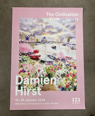 Damien Hirst Nomadic Delights Civilisation Heni Poster 2026