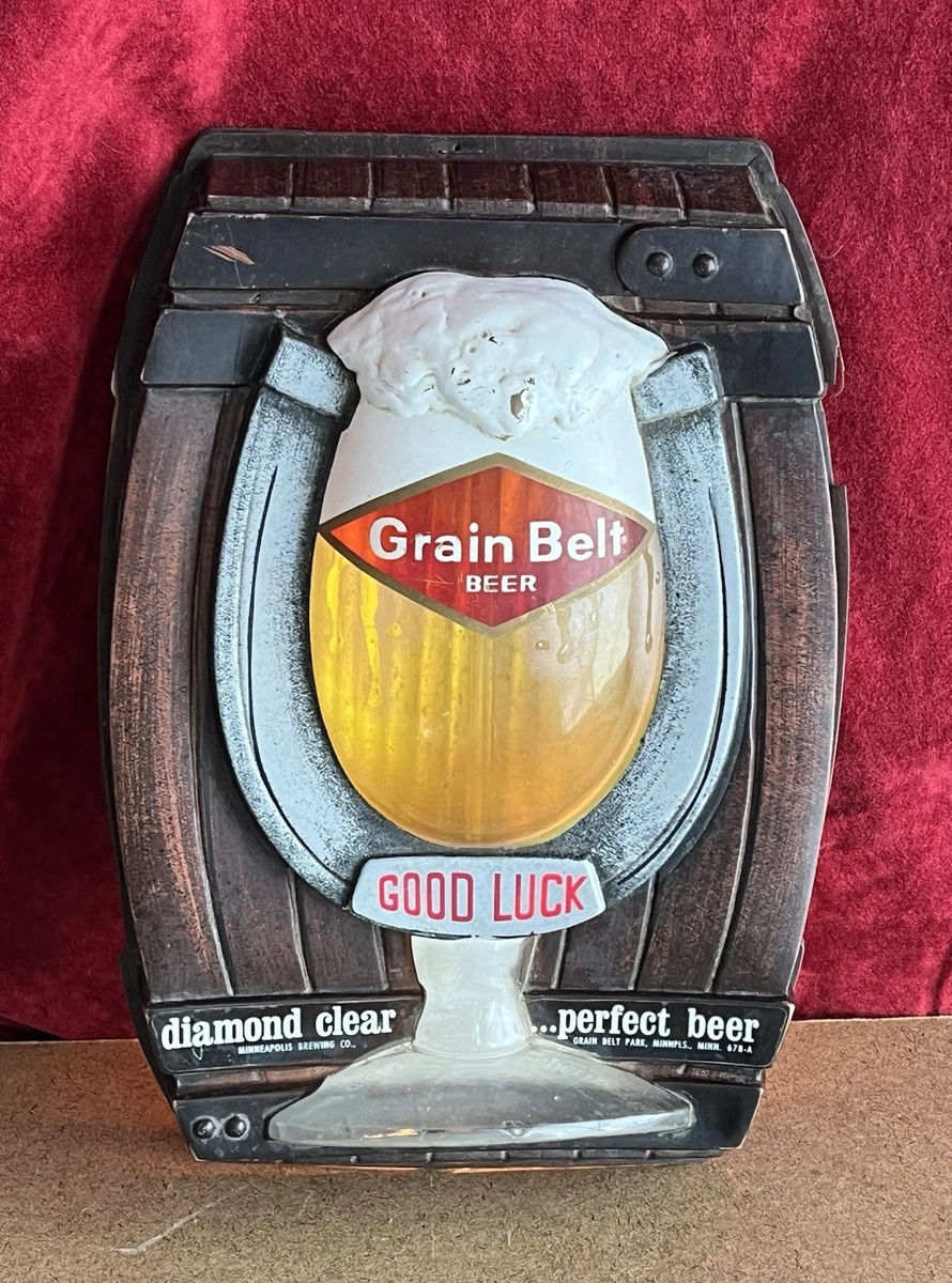 Grain Belt Beer Sign Indiana OTHER Collectible Beer Signs & Tins