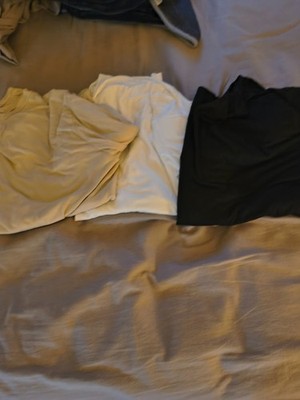 3pair trendy men' long sleeve shirts 5xl heavyweight multicolor great condition