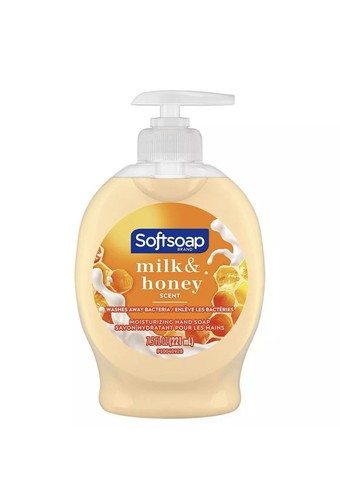 Softsoap Natural Moisturizing Liquid Hand Soap Milk & Golden Honey 7.5oz 3 Pack - Picture 1 of 2