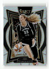 2025 Panini Select WNBA Basketball ELIZABETH KITLEY #63 Silver Prizm Aces