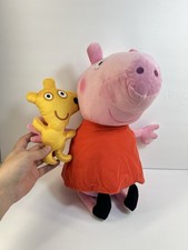 Peppa Pig Teddy Buddy Niños Almohada Peluche 18” Juguete de Peluche NUEVO