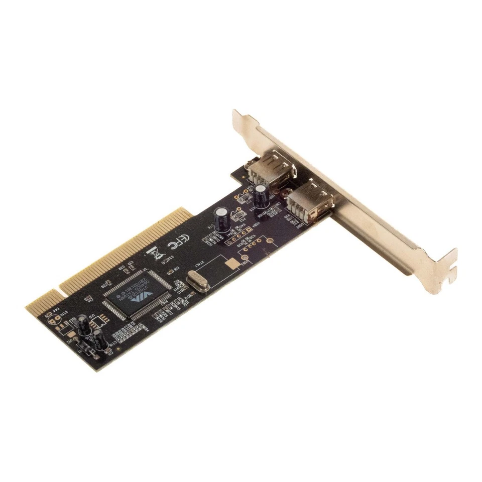 VIA VT6212L 2 Ports USB 2.0 Host Controller PCI Card - Image 3 of 3