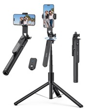 71" Phone Tripod  Selfie Stick, Portable Extendable Cell Phone Tripod Stand ...