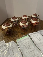 SIX (6) Ardleigh Elliott Gone With THe Wind Porcelain Music Boxes!