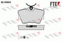 Bremsbelagsatz Scheibenbremse FTE 9010474 FüR Opel Vivaro X83 Bus X82 Cdti A07 3