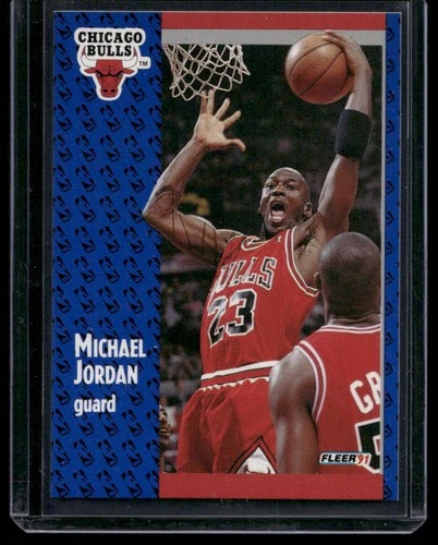 Michael Jordan 1991-92 Fleer #29 Chicago Bulls