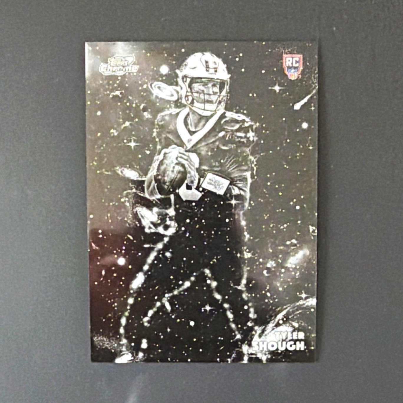Tyler Shough Topps Cosmic Chrome Constellation Variation #BCV85 Base