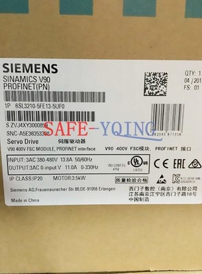 1PC SIEMENS Servo Drive 6SL3210-5FE13-5UF0 6SL3 210-5FE13-5UF0 New
