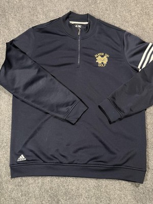 Mater Dei Golf Pullover Quarter Zip Mens Large Blue Golf Adidas Climalite