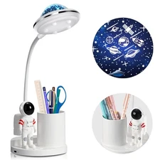 Astronaut Desk Lamp for ,Star Space Projector Space Rocket Lamps,Astronauta L...