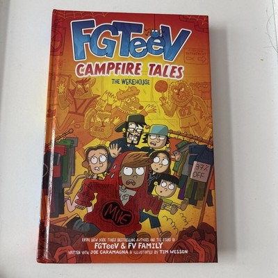 FGTeeV Campfire Tales #2: The Werehouse   Hardcover Book by Tim Wesson   NEW