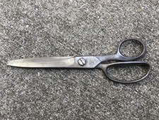 RARE Vintage WISS Inlaid Sewing Scissors Shears No. 30 10 inch Heavy Duty USA