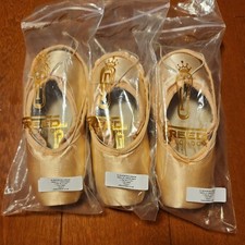 Freed of London Ballet Toe Shoes 4.5 XXX New Unused Chacott Brand