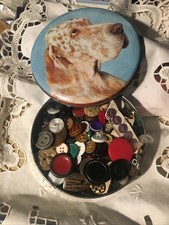 Guziki Vintage Kolekcja W Vintage Sharps Sweet Tin 200- 300 guzików