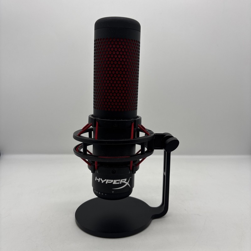 HyperX Quadcast Mic Microphone With Original Shock Absorber Stand