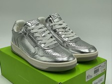 Sam Edelman Harper I9633S1020 Sneakers Women US 8M Silver Leather Shoes Ebay1202