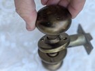 Vintage 1.75" Brass  Passage Door Knob Set -Corbin Door Latch #3 — photo 10