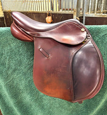 Premier No 1 Jumping Saddle 15” Brown Leather English Horse Saddle