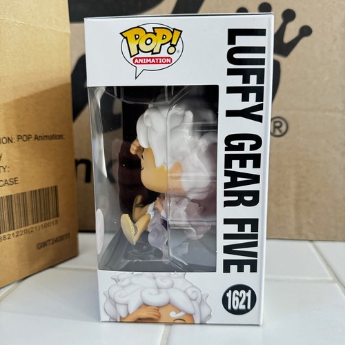 Funko Luffy Gear 5 1621 Laughing Gamestop Exclusive MINT Gem 10 One Piece Pop - Picture 10 of 10