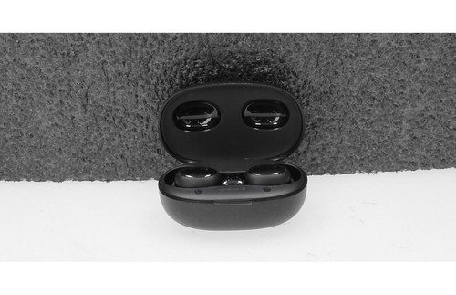 LASUNEY T21 5.0 True Earbuds with Charging Case-Black
