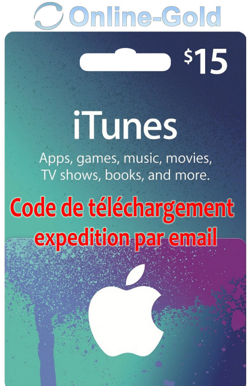 Carte Apple Store  Achetez une Carte Cadeau Apple dès 15 €