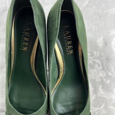 knee length dresses for ladies Women's Church Shoes-8846 Green