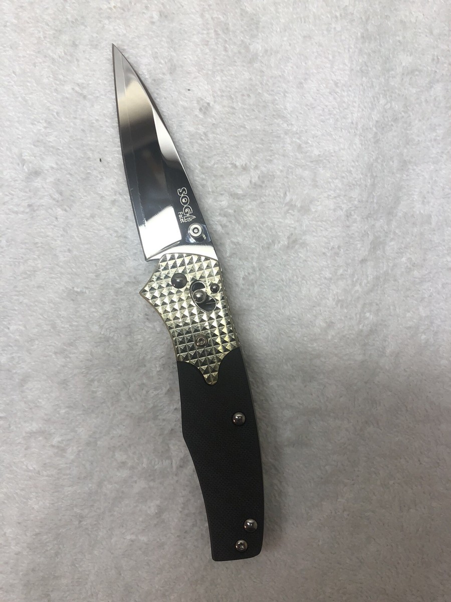 Vintage Sog Facet CT-01 San Mai VG10 Made In Seki Japan | eBay Vintage Sog Facet CT-01 San Mai VG10 Made In Seki Japan | eBay