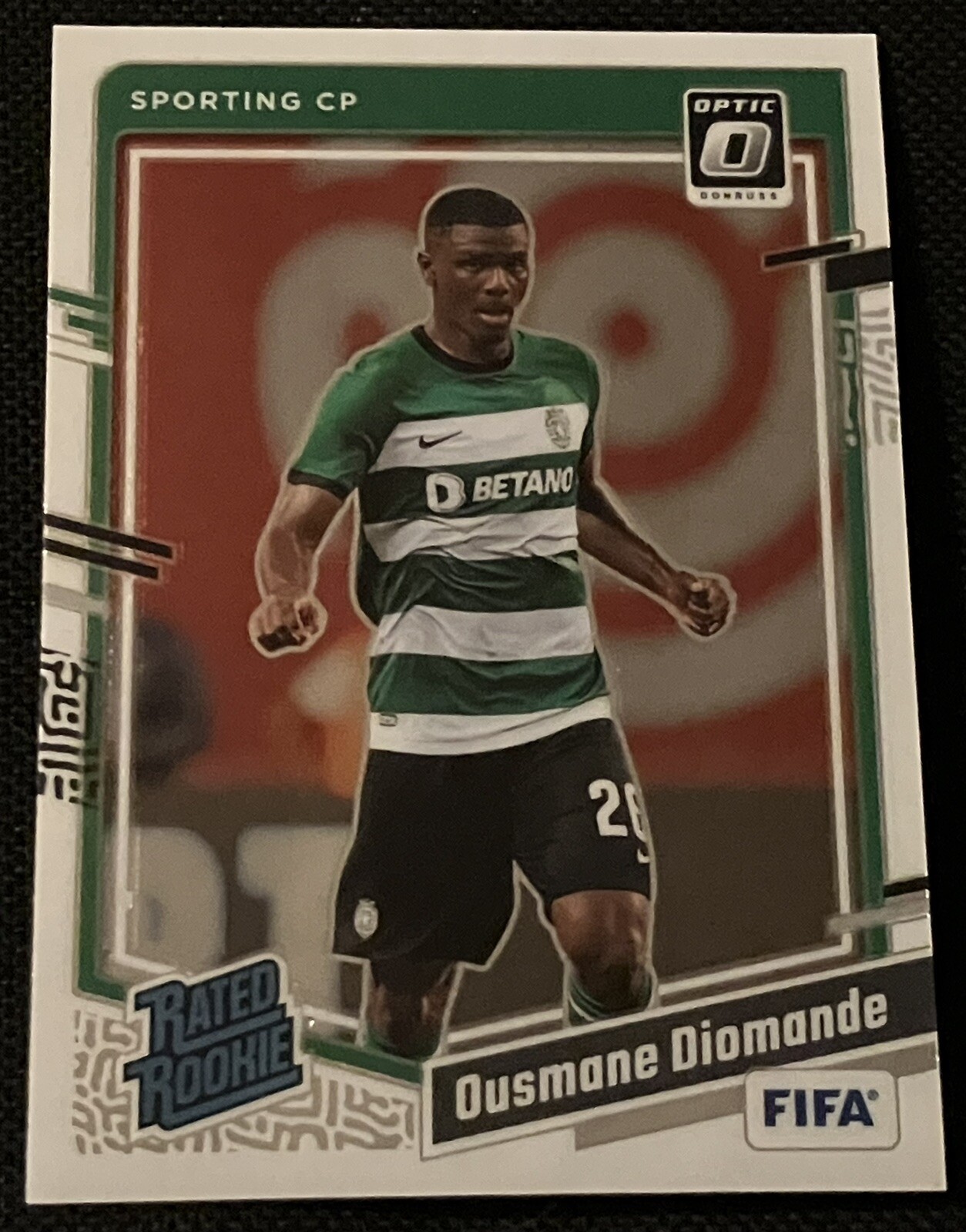 2023-24 Panini Donruss Ousmane Diomande Optic Rated Rookie Parallel RC #190