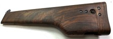 WWII GERMAN BELGIAN BROWNING HIGH POWERED 9MM PISTOL WOODEN HOLSTER