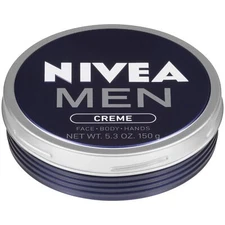 NIVEA Men Creme - Multipurpose Cream for Men Face hand & Body Lotion 5.3 oz. Tin