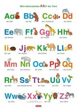 Lernposter. Mein bärenstarkes Abc der Tiere | Buch | 9783940811219