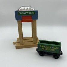 Thomas and Friends Wooden Railway Crosby Coal Station Crovan's Gate Mining Car