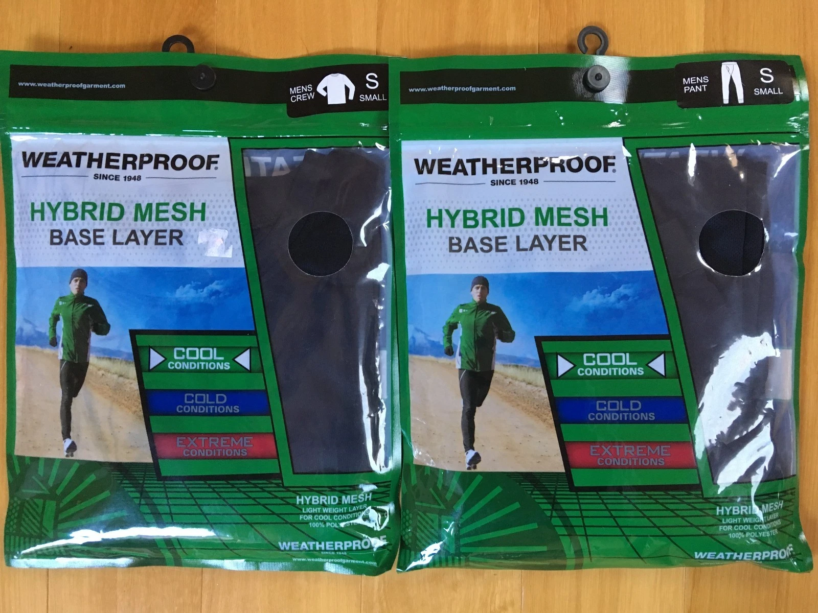 WEATHERPROOF Mens Hybrid Mesh BASE LAYER Cool Conditions Sz Small PANTS + TOP
Opens in a new window 