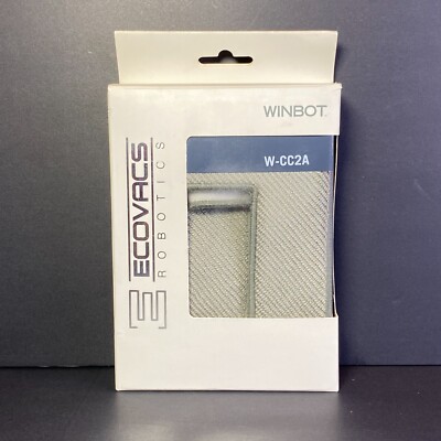Ecovacs Winbot X Cleaning Pads W-CC2A - 5 Box LOT - 10 PADS TOTAL