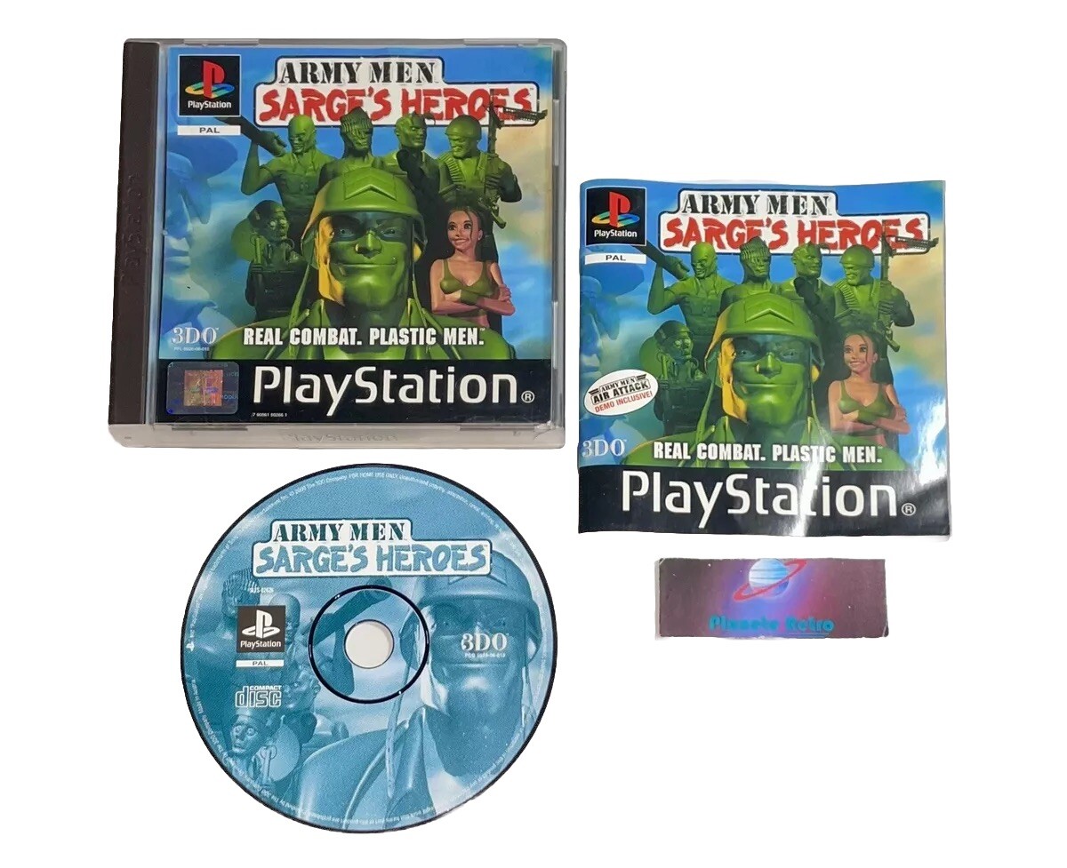 Army Men: Sarge’s Heroes - PS1 Complet Version Deutch PlayStation Sony