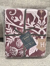 Pottery Barn Teen Harry Potter Magical Patronus Damask King Duvet Cover Burgundy