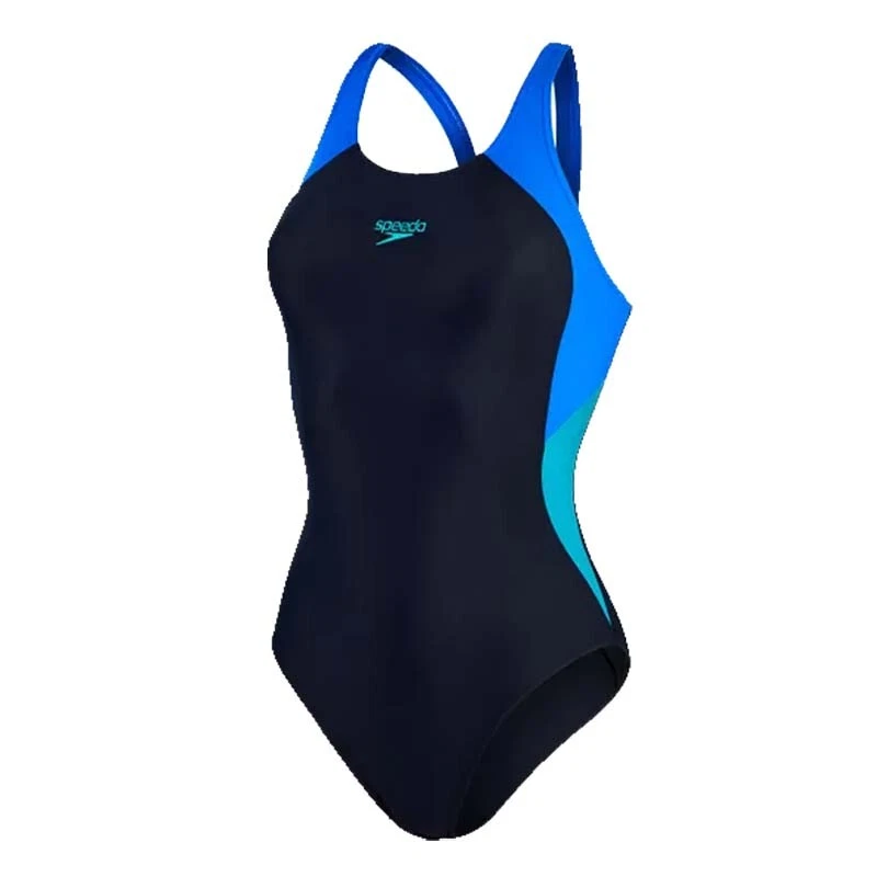 Maillot De Bain Speedo Femme Entier 1347515489 Colourblock Splice Mer Piscine - Photo 1/1