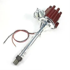 Pertronix D100701 Flame-Thrower II Billet Distributor For Small/Big Block Chevy