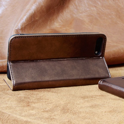 Luxury Schutzhülle für Apple / Samsung Smartphone Tasche Case Cover Handy bronze - Picture 6 of 12