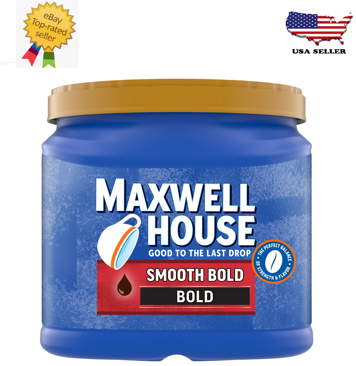 【完売】 New Maxwell oz 26.7 Coffee, Ground Bold Smooth House カップ