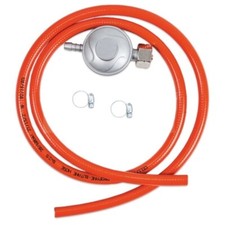 Druckminderer 37BAR Gasschlauch 1,5m 5m 10m Druckregler Gasregler Gasgrill Grill