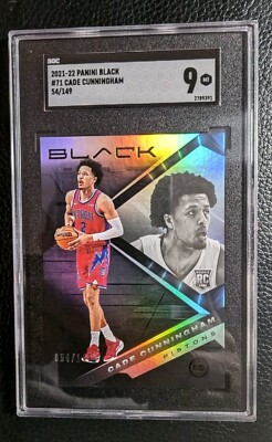 2021-22 Panini Black - Rookie Cade Cunningham #71 /149 (RC) for 