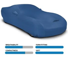 Coverking Solid Satin Stretch Car Cover - Indoor Only - Choice of 13 Colors