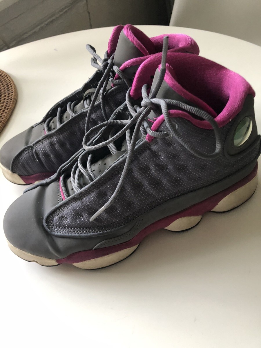 Nike Air Jordan Retro 13 Grey Fusion Pink /Size 5.5 | eBay