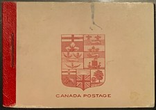 Canada #BK5b MNH Booklet [106a English Stain/Corner Wear]