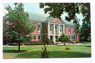 Normal Library Il Postcard MILNER LIBRARY, ILLINOIS STATE UNIVERSITY, NORMAL, IL | eBay