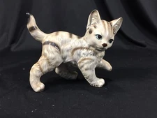 Vintage Ceramic Norleans Cat Figurine Made in Japan 4" Tall
